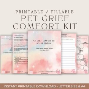 Deluxe Pet Grief Comfort Kit