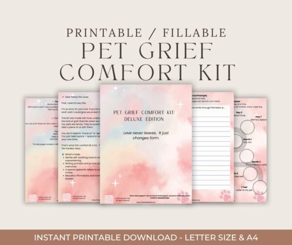 Deluxe Pet Grief Comfort Kit